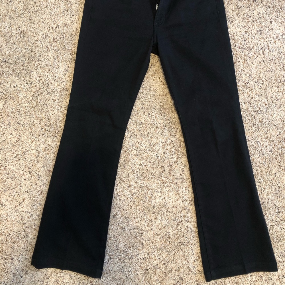 Express size 10 black bootcut jeans
